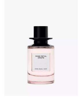 Zara Rose Petal Drops Eau de Parfum - Light Pink Bottle